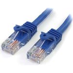 StarTech.com Snagless Cat 5e UTP Patch Cable (45PAT3MBL)