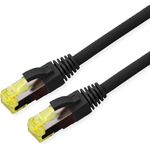 ROLINE 21.15.0759 Netzwerkkabel Schwarz 10 m Cat6a S/FTP (S-STP) (21.15.0759)