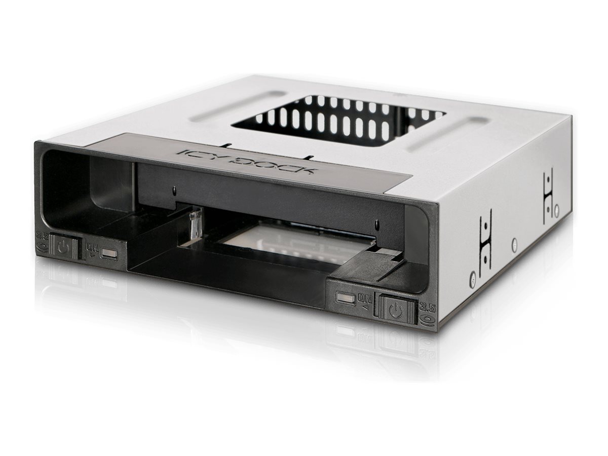 ICY DOCK flexiDOCK MB795SP-B 2.5" 3.5" SATA Gehäuse Schwarz