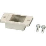 EFB-Elektronik Keystone Einbaurahmen 1-Port, Zinkdruckguss, metallfarben Hersteller: EFB Elektronik (ET-25188.1)