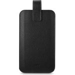 Hama Handytasche, universal, für Handys mit 16,0x8,9x1,2 cm, Kunstleder, Schwarz (00137096)