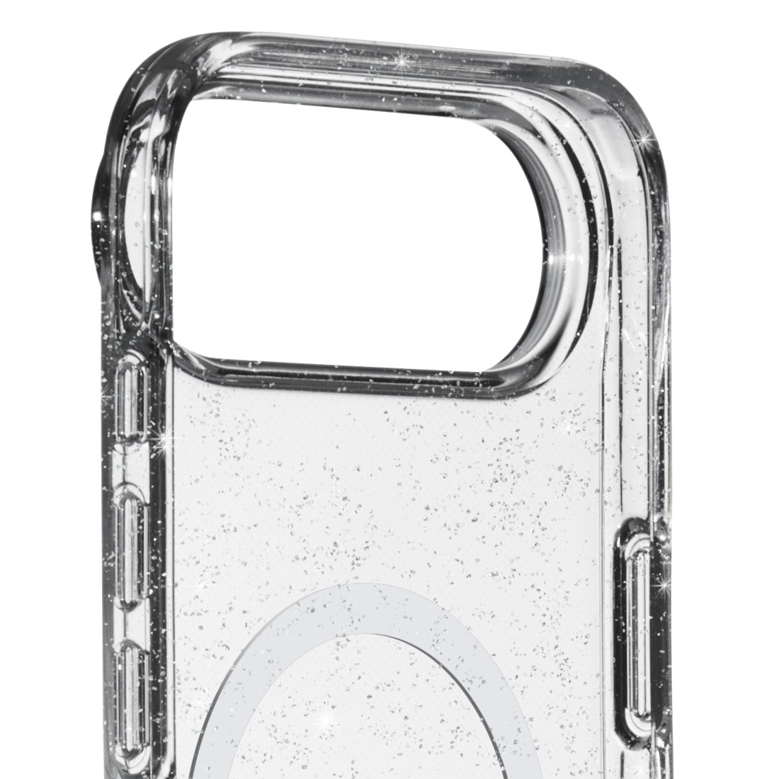 White Diamonds Cover Mag Glitter für Apple iPhone Air Transparent