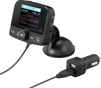 Renkforce RF-CRDAB-100 DAB+ Empfänger Saugnapfhalterung Bluetooth (RF-6721070)