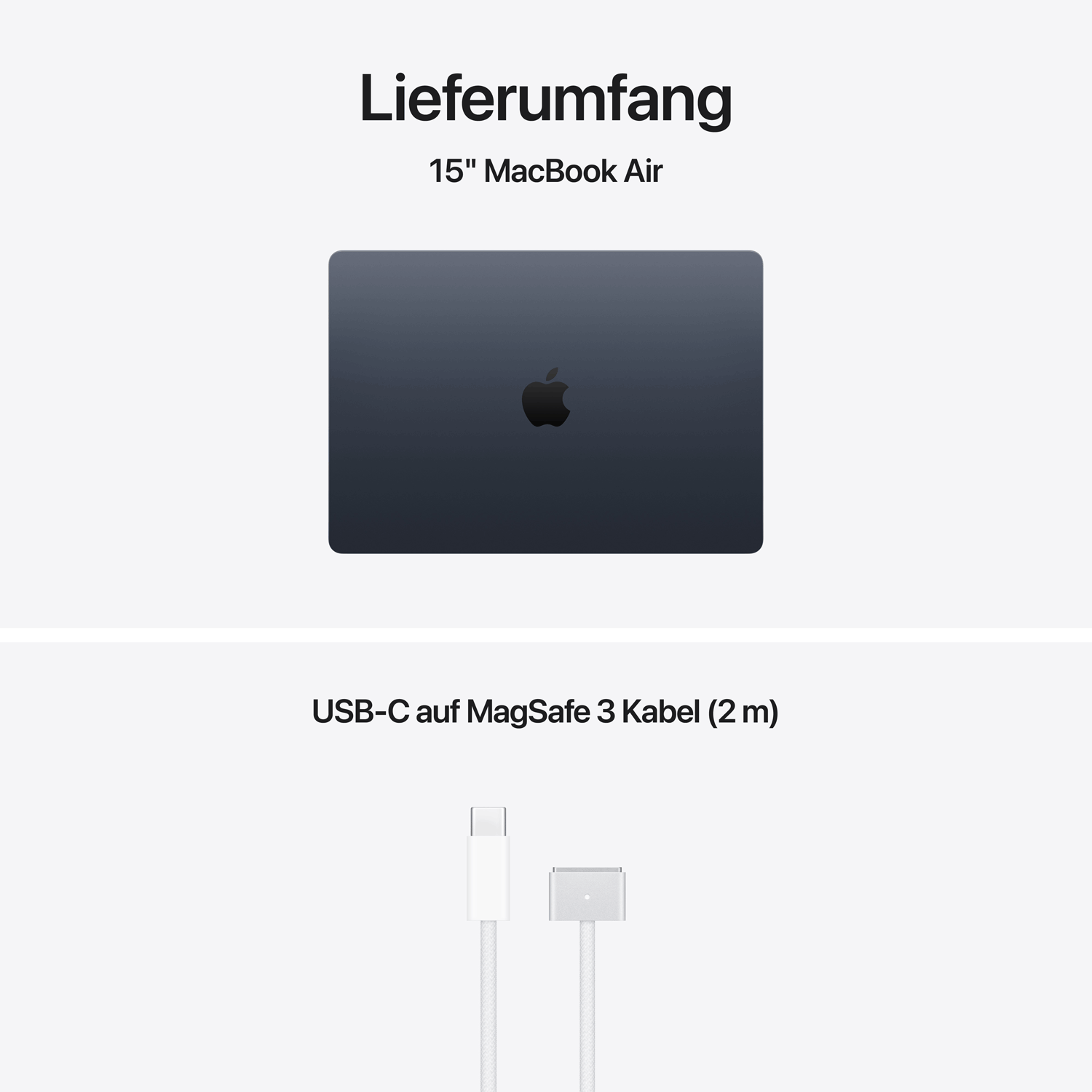 Apple MacBook Air 15,3" M5 32 GB RAM 1 TB SSD Mitternacht