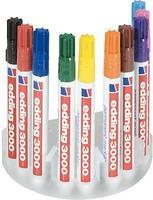EDDING Permanent-Marker Edding 4-3000-10 Gelb, Orange, Rot, Rosa, Lila, Hell-Blau