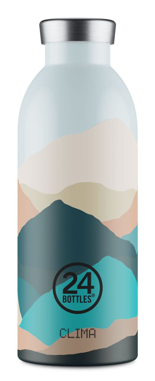 24Bottles Clima Bottle Mountains 500 ml Thermoskanne Mehrfarbig