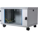 EFB-Elektronik 48,30cm (19") Wandgehäuse 6HE, fest, 1-teilig, RAL7035, Tiefe 500 mm Hersteller: EFB Elektronik (691706VGR.50)