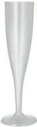 PAPSTAR Mehrweg-Sektglas PP, 0,1 l, transluzent, 10er aus Polypropylen, Durchmesser: 48 mm, Höhe: 201 mm, - 1 Stück (89729)