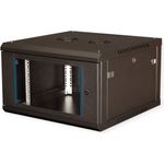 VALUE 19-Zoll Wandgehäuse 600x600mm schwarz Bausatz - Wandgehäuse (26.99.0828)