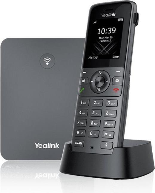 Yealink W73P Schnurloses VoIP-Telefon mit Rufnummernanzeige (W73P)