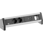 BACHMANN DESK 2xCEE7/3 1xUSB C/C 100W, 1xCM (BM0023830)