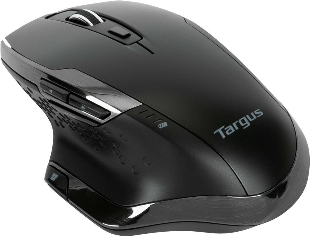 Targus AMW584GL Antimikrobielle ergonomische Maus Schwarz