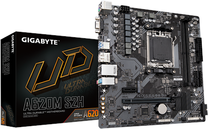 Gigabyte A620M S2H Motherboard (A620M S2H)