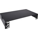 InLine 10" Mini Rack zur Wandmontage 1HE 15.2cm Tiefe schwarz (10101B)