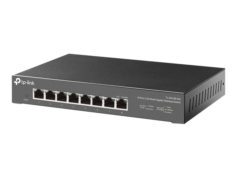 TP-Link TL-SG108-M2 Netzwerk-Switch 8 x 100/1000/2.5G Schwarz