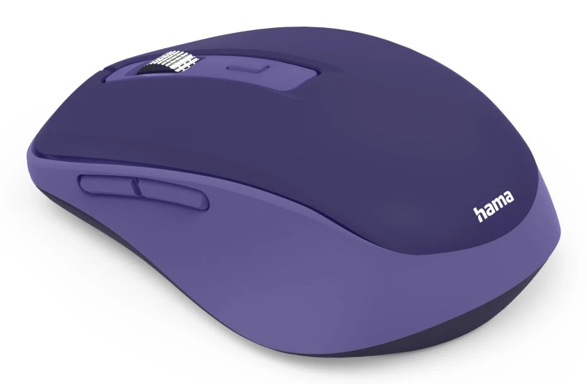 Hama WM-450 Multi-Device-Maus kabellos Funk/Bluetooth 1600 DPI Blau