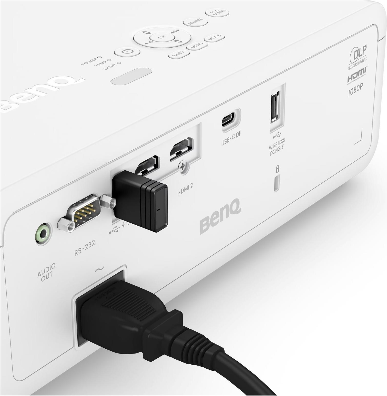 BenQ LH650 DLP-Projektor 4000 ANSI-Lumen 1080p Schwarz, Weiß