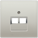 JUNG ES 2969-2 UA. Produktfarbe: Edelstahl, Markenkompatibilität: JUNG, Material: Edelstahl (ES2969-2UA)