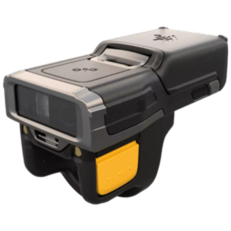 Zebra RS6100, Einseitiger Auslöser, BT, 2D, BT Bluetooth Scanner, 2D, Imager (SE5500), Trigger, Bluetooth, inkl.: Akku, 480mAh, separat bestellen: Ladestation (RS61B0-KBSSZWR) (geöffnet)