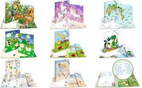 HERMA Eckspannermappe Tiere "Bienenwiese", Karton, DIN A3 Maße: (B)297 x (T)4 x (H)420 mm, mit 3 Innenklappen und - 1 Stück (19635)