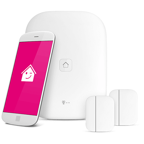 Telekom SmartHome Starter Paket WLAN Weiß zentrale Smart Home Steuereinheit (40360006)