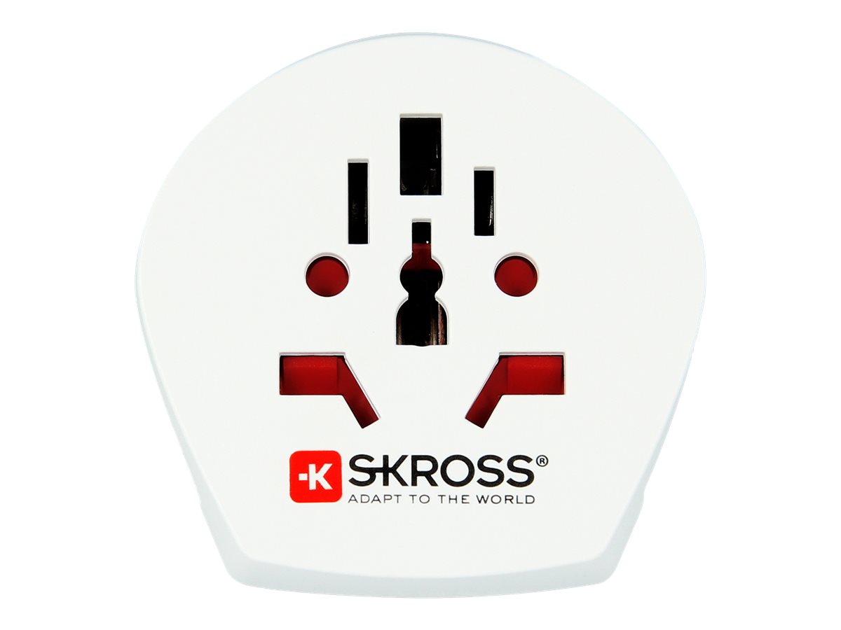 SKROSS Country Travel Adapter World to Australia/China 100–250 V 10 A Weiß