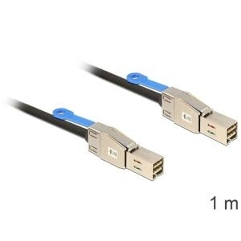 Delock Externes SAS-Kabel SAS 12Gbit/s 36-polig 4x Shielded Mini 
