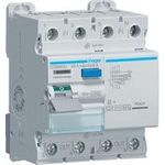Hager CDB663D FI-Schutzschalter 4-polig 10kA 63A 30mA Typ B+ (CDB663D) (geöffnet)
