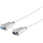 9 Pol Sub-D Kabel, montiert, Länge: 3.0 m, Stecker-Kupplung (11004013)