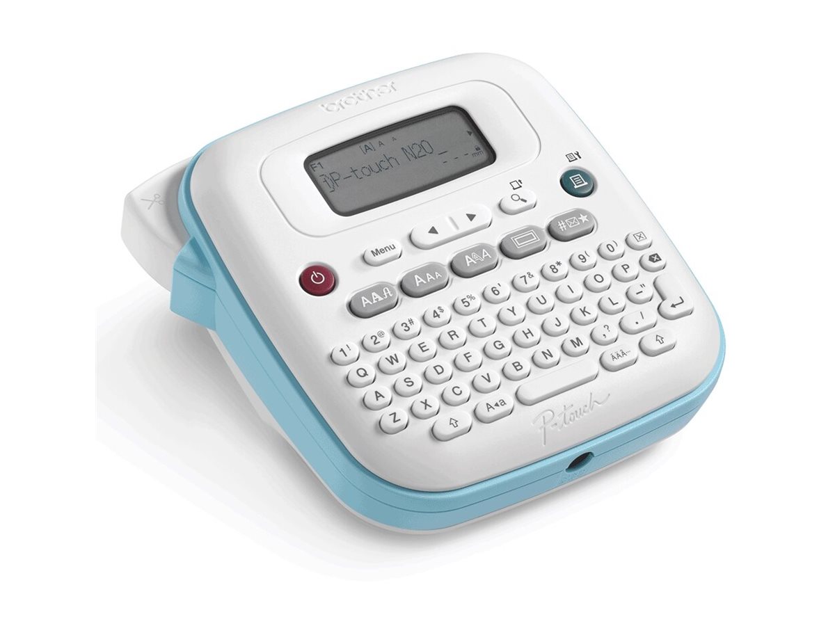 Brother P-Touch PT-N20 180 dpi 12 mm Beschriftungsgerät Weiß, Blau