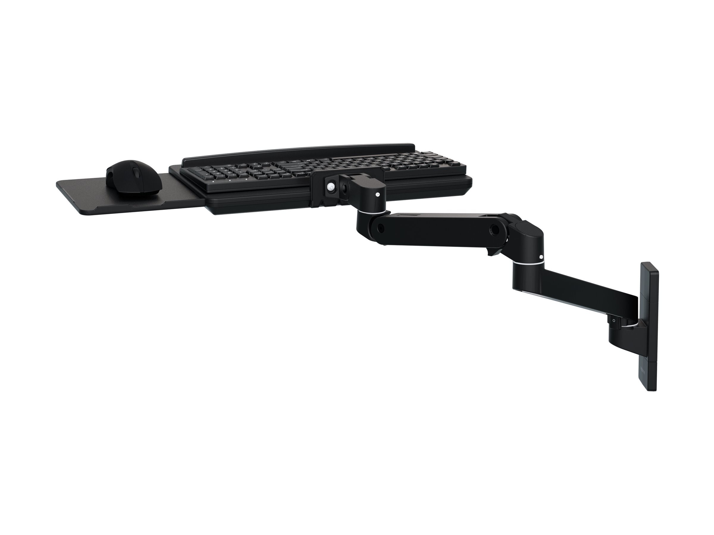 Ergotron LX Pro Tastatur-/Mausablage mit Stützarmhalterung Schwarz
