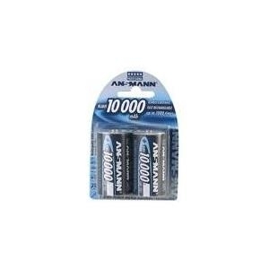 ANSMANN - Batterie 2 x D NiMH 10000 mAh (5030642)