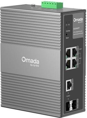 TP-Link Omada IES206GPP V1.6 Managed Gigabit Switch 6 Ports Schwarz