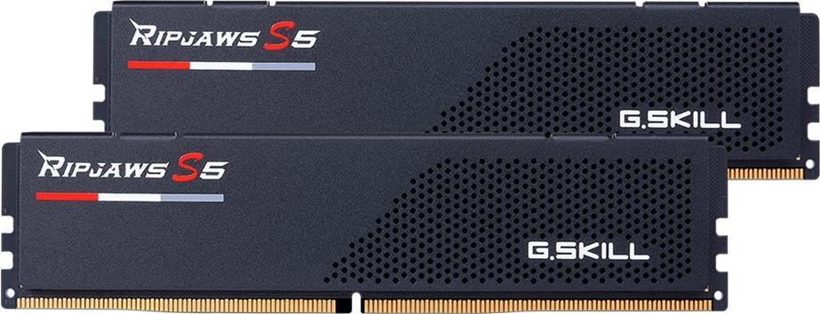 G.Skill Ripjaws S5 F5-6000J3444F64GX2-RS5K, 125 GB, 2 x 64 GB, DDR5, 6000 MHz - G.Skill Ripjaws S5 F5-6000J3444F64GX2-RS5K. Komponente für: PC (F5-6000J3444F64GX2-RS5K)