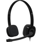 Logitech H151 Stereo Headset with Noise-Cancelling Mic (981-000587)