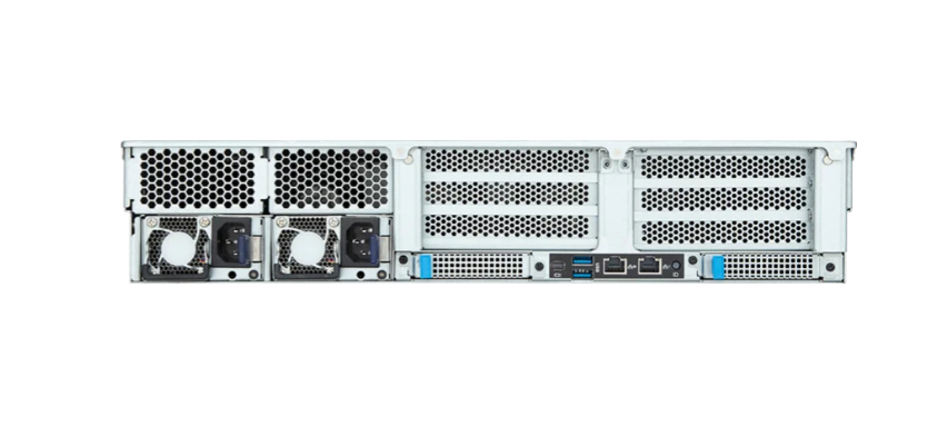 Giga Computing Barebone R263-S30-ABH2 2U Server Intel C741 LGA 4677 DDR5 Schwarz, Grau