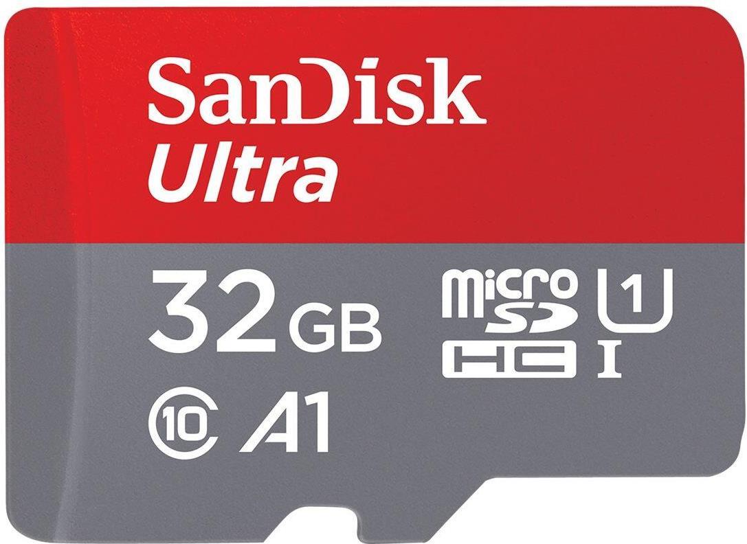 SanDisk Ultra Flash-Speicherkarte (microSDHC/SD-Adapter inbegriffen) (SDSQUA4-032G-GN6MA)
