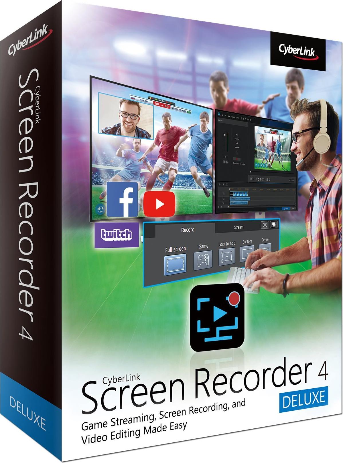 CyberLink Screen Recorder 4[Download] (SRC-0400-IWX0-00)
