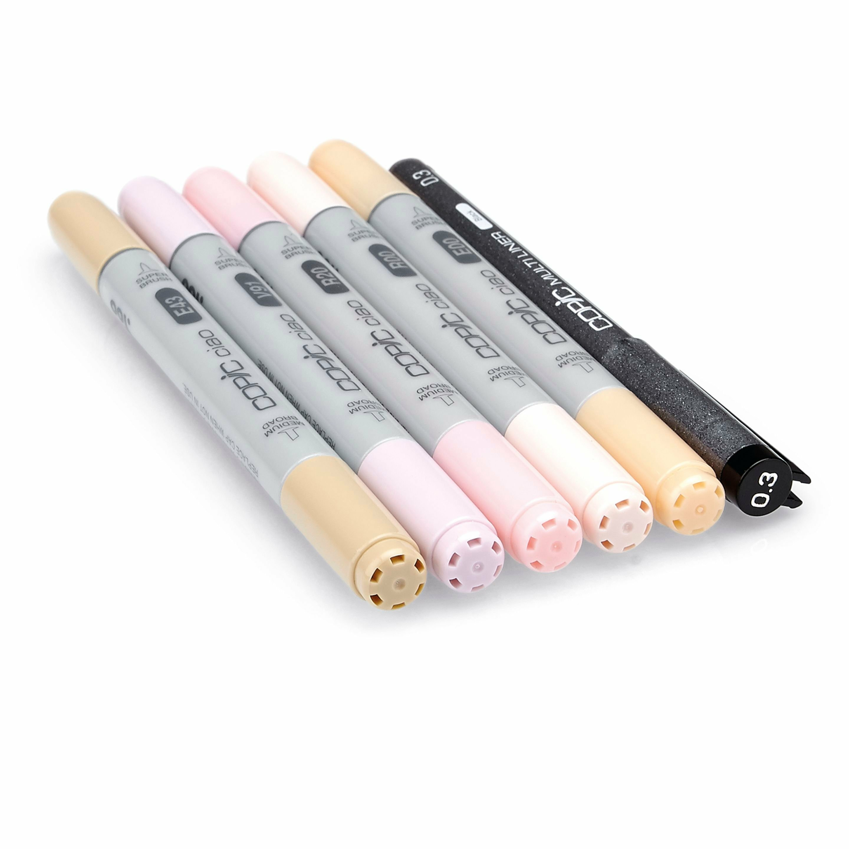 COPIC ciao Ciao 5+1 Set Portait Colours 1 Mehrfarbig