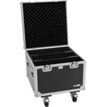 ROADINGER Flightcase PRO 2x IP Mega SWING mit Rollen 60x61,5x61 cm