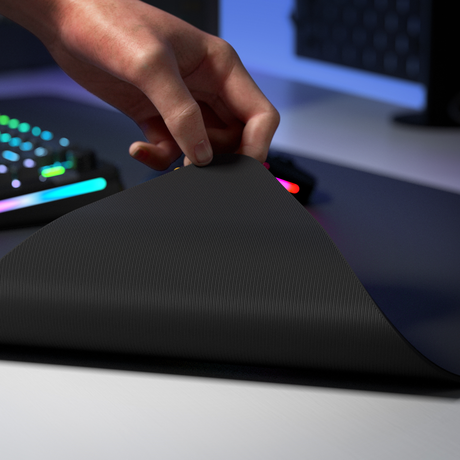 Glorious Mouse Pad 2 3XL Gaming-Mauspad Edgeless Cloth Schwarz