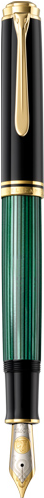 Pelikan Souverän 1000 Füllfederhalter Schwarz - Grün 1 Stück(e) (987594)