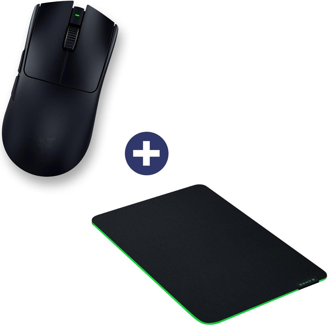 Razer Hero Bundle Viper V3 Pro Wireless Gaming-Maus + Gigantus M Pad schwarz 35.000 DPI
