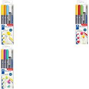 STAEDTLER Aquarell-Set Easy Watercolour "Schmetterling" zum Zeichnen & Aquarellieren, transparentes Kunststoffetui, - 1 Stück (3001STB5-3)