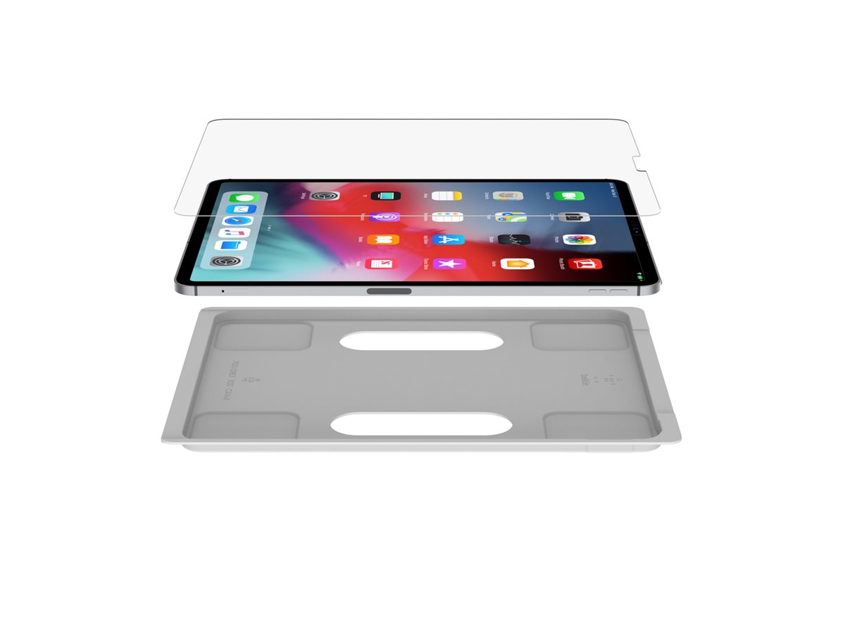 Belkin Screenforce TemperedGlass Displayschutz für iPad Pro 11" (2018) Gehärtetes Glas 9H Transparent