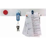 FRANKEN Magnetleiste (L)1.000 x (H)50 mm, weiß Stärke: 0,5 mm, beschriftbar, selbstklebend (ST1355)