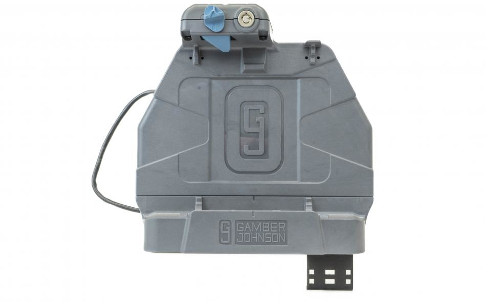 Gamber Johnson Dockingstation für Zebra ET4X 8" Slim Dual USB mit Zigarettenadapter Grau