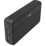 Hama Power Pack Pocket 20, 20000mAh, Ausgänge: 2x USB-A, Anthrazit (00201774)