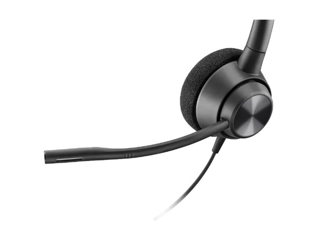 HP Poly EncorePro 310 USB-C Mono On-Ear Headset Schwarz