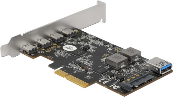 Delock USB-Adapter PCIe 3.0 x4 Low-Profile (90059)